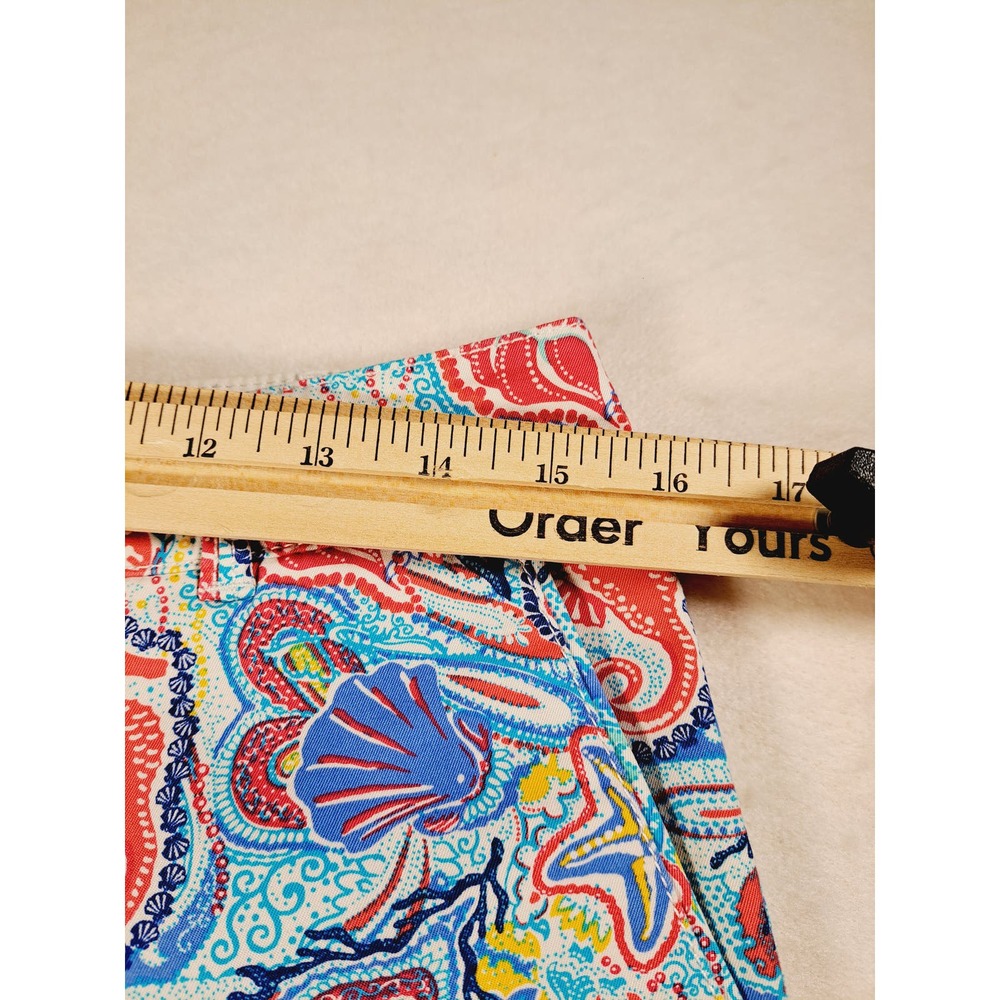 Talbots 2 The Weekend Short Women's Sea Design Shorts Small - Picture 3 of 7